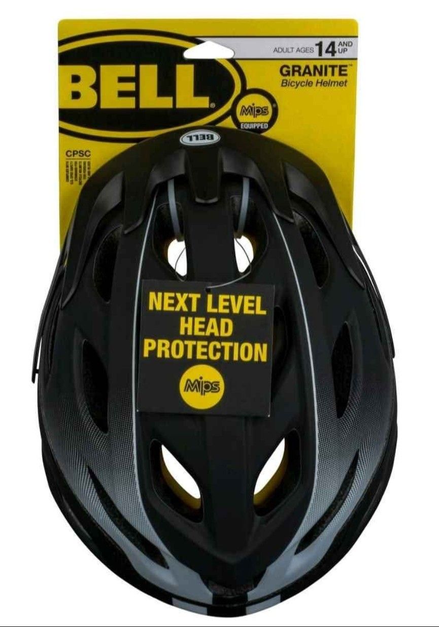 Bell Granite MIPS Adult Bike Helmet - Black 14+