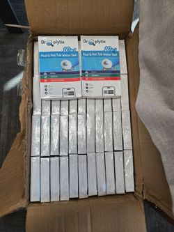 Droplytix 10-in-1 Pool & Hot Tub Water Test Kit – Bulk Lot. $10/80 boxes