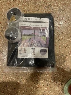 Brand New Magnetic Garage Screen Door – Easy Installation