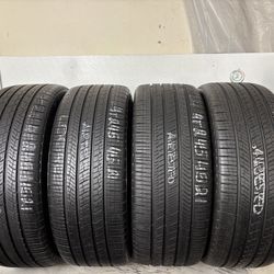 Set 4 Tires 245 45 21 Pirelli Scorpion Ms Like New No Repairs