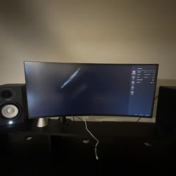 LG Ultrawide 4k Monitor (model Listed Description)