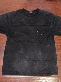 Maison Margiela Black Four-Stitch T-Shirt