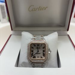 Moissanite Cartier watch