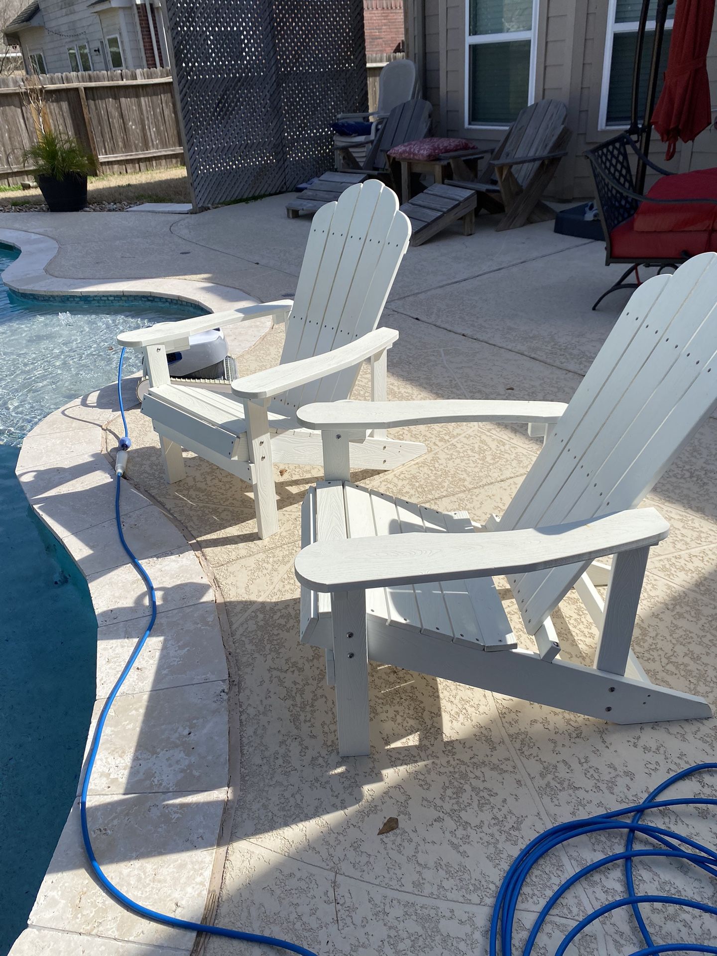 2 Adirondack Chairs