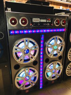 🔊Equipo Con 4 Bocinas De 12” // Bluetooth Speaker with Four 12” Woofer🔊