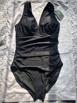 Black One Piece Bathing Suit