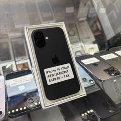 iPhone 16 128gb AT&T/CRICKET