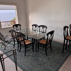 Table and chair