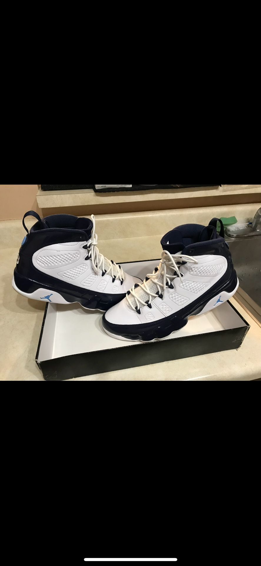 Jordan 9s Pearl Blue