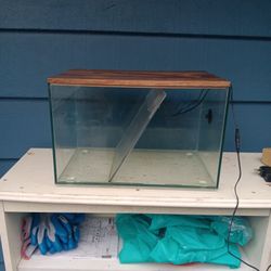 5 Gallon Spilt Angle Waterfall Fish Tank