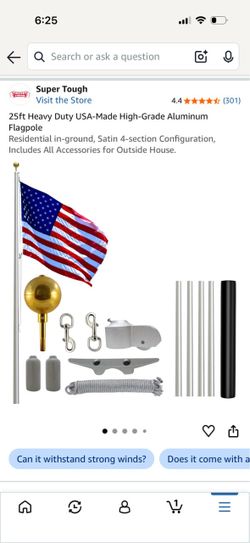 Heavy Duty Flag Pole