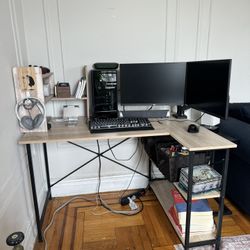 L-Shaped Work Desk