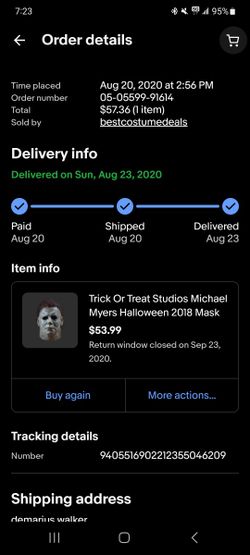 Michael Myers 23" New Mask