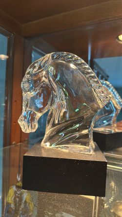 Baccarat Crystal Horsehead