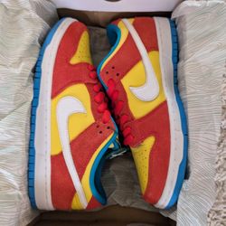 Nike SB Dunk Low Bart Simpson Size 8