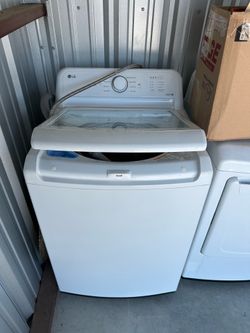 LG washer and dryer