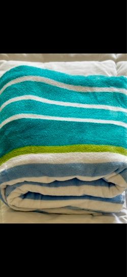 6-feet long beautiful, soft BEACH TOWEL - Brand new, never used