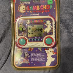 LAMB CHOP & FRIENDS Tiger Handheld Electronic LCD Game 1993 New $75 pickup in Inman SC or can ship! 