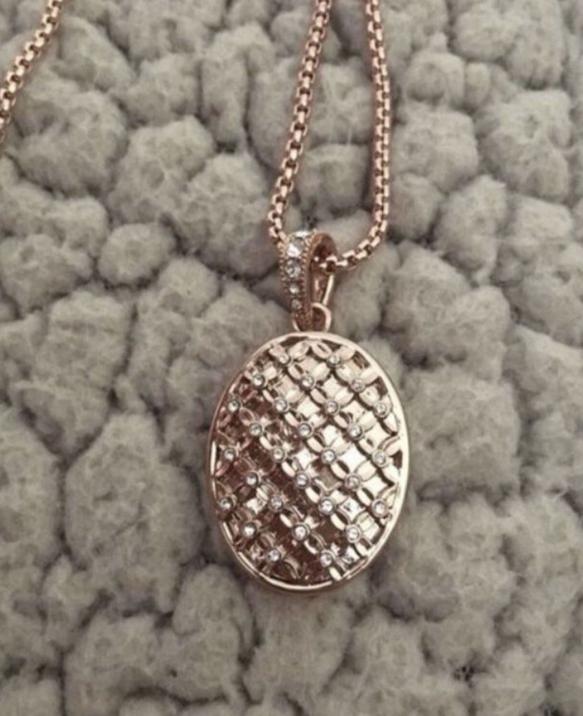 Oragami Owl Rose Gold Necklace