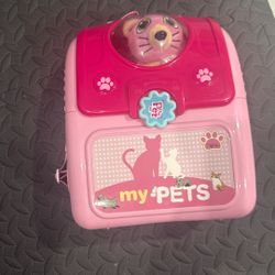 Kids Pink Pet Carrier Backpack