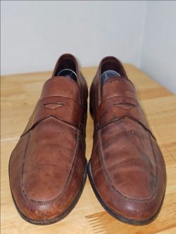 Used Prada Leather Loafers Size 9 no damages