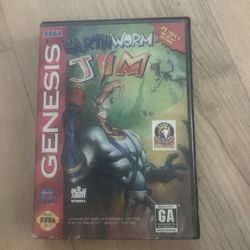 Earthworm Jim Sega genesis Game 