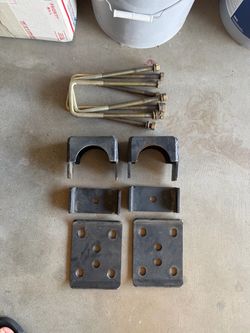 5 inch Axle U-Bolt Suspension Drop/Lift Kit Hardware