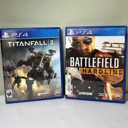 PS4 Video Game TitanFall 2 Or Battlefield Hardline