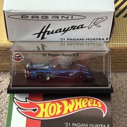 HOT WHEELS '21 Pagani Huayra R RLC Exclusive Red Line Club Premium HWF21 2024