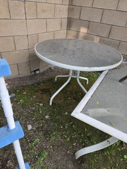 Outdoor Glass Tables