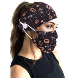 Halloween headband/face mask