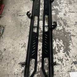 15-25 Chevy Colorado Crew Cab Black Matte Running Boards Estribos 