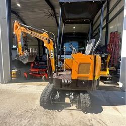 Mini excavator H1 track support bracket