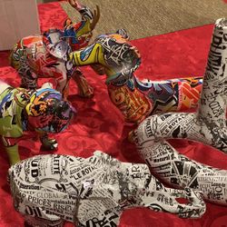 Street art decor, Figurines for Home Decor Accents, Living Room Bedroom Office Decoration,Stand Decor Sculpture,Memorial Gif