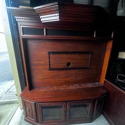 Wooden Entertainment Center
