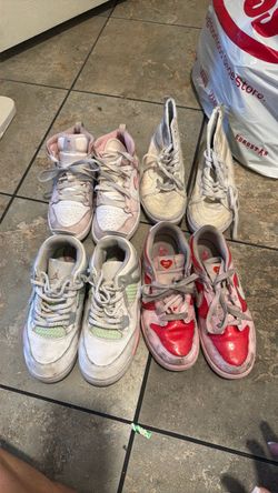 Used Nike Jordan and vans Sneakers
