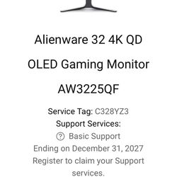 Alienware 32 4k 240hz QD-OLED