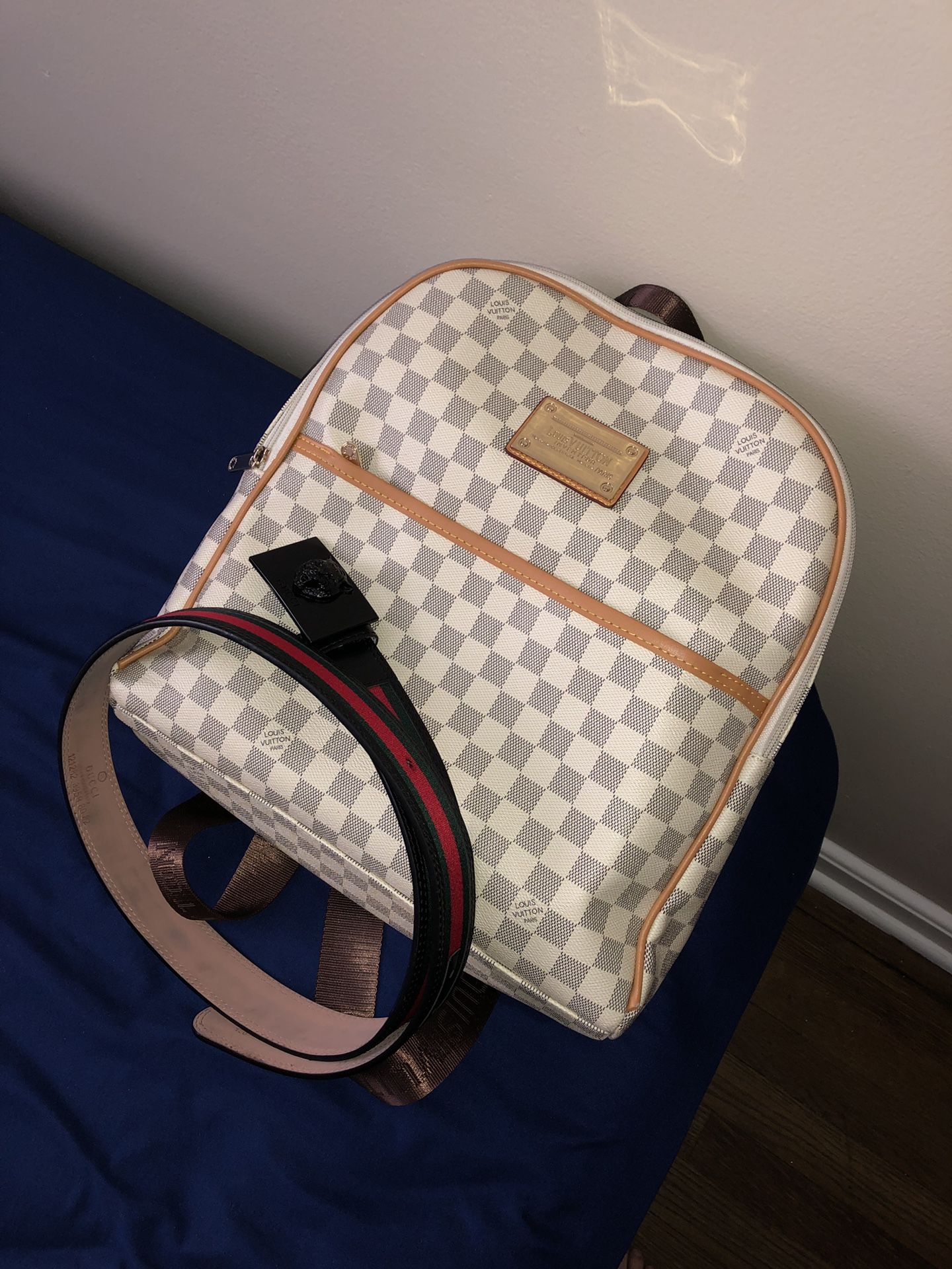 Louis Vuitton Bag & Gucci belt