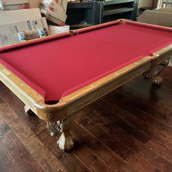 Pool Table 8ft- Brunswick- Free Delivery