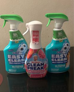 Mr clean  cleaning supplies ($4 each )