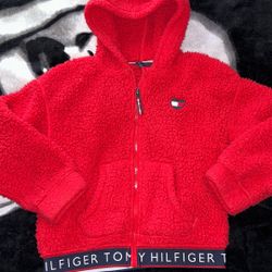 Girls Tommy Hilfiger Fleece Pullover Hoodie 