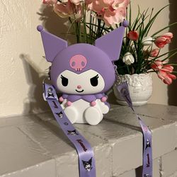 Purple Kuromi, Crossbody Bag
