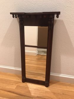 Antique decorative mirror