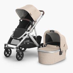 Baby Stroller Vista V3 & Bassinet V3 Duo Set By UPPAbaby ~ New 