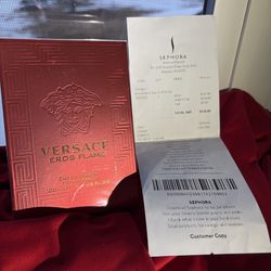 Versace Eros Flame Eau de Parfum Spray 100 mL / 3.4 fl oz Men's Fragrance