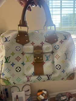 Vintage Takashi Murakami Speedy 30 Blanc 