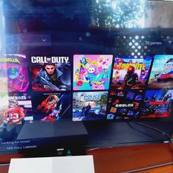 36-in TV And Xbox Series With Elder Ring Disc