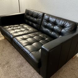 IKEA leather Couch
