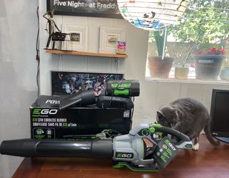 ego 670 cfm leaf blower new open box trade