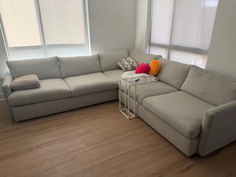 Crate $ Barrel Large L-Sectional Couch